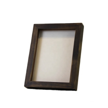 Wholesale Decorative Wood Box Modern Black Picture Frame 8x10 inch display picture and DIY 3D shadow box frame